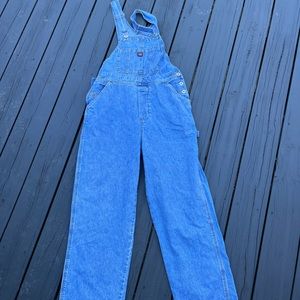 Vtg 90’s Y2K UNIONBAY Denim Baggy Carpenter “bib” Overalls. Workwear/streetwear